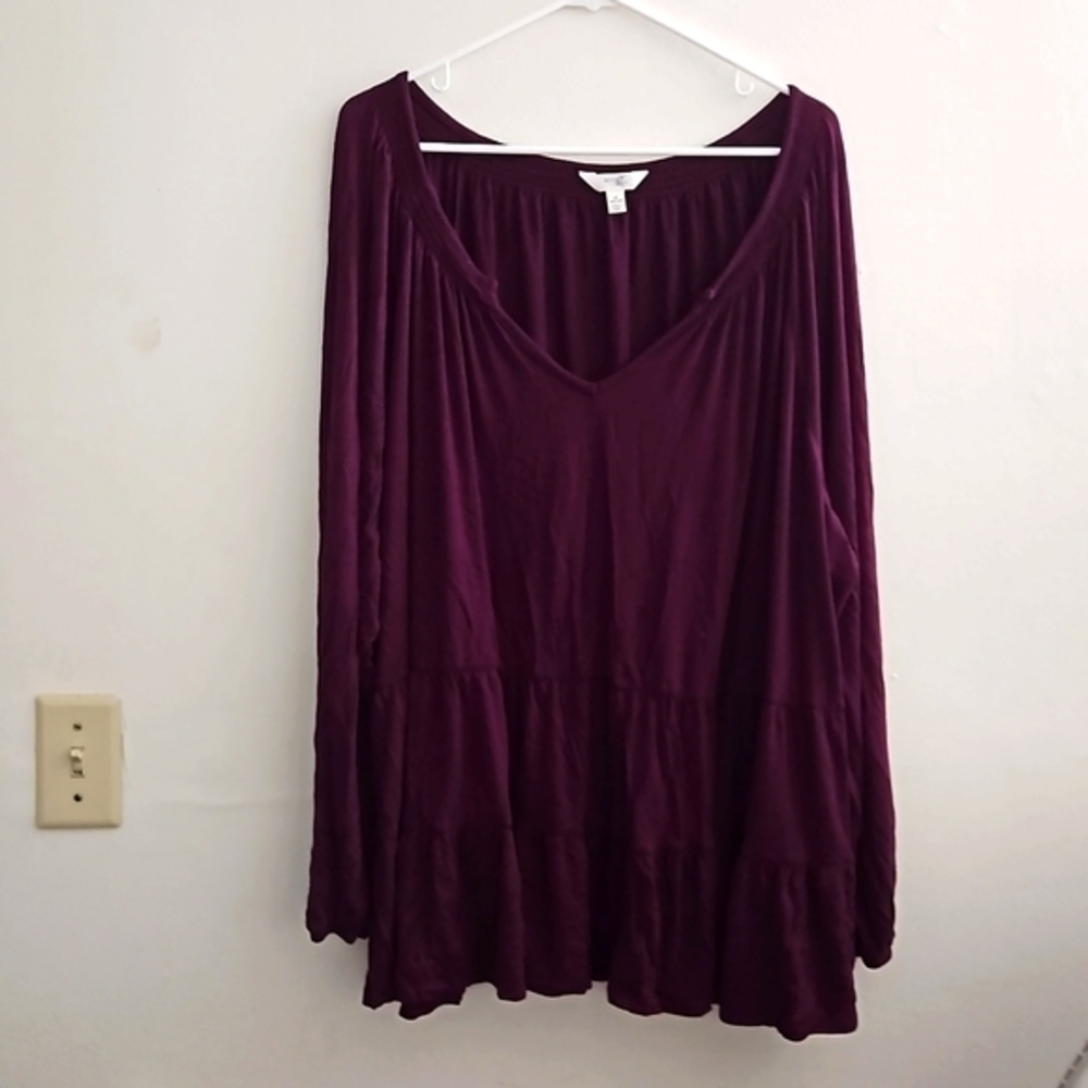 4X (28/30) Terra‎ & Sky Long Sleeve Shirt